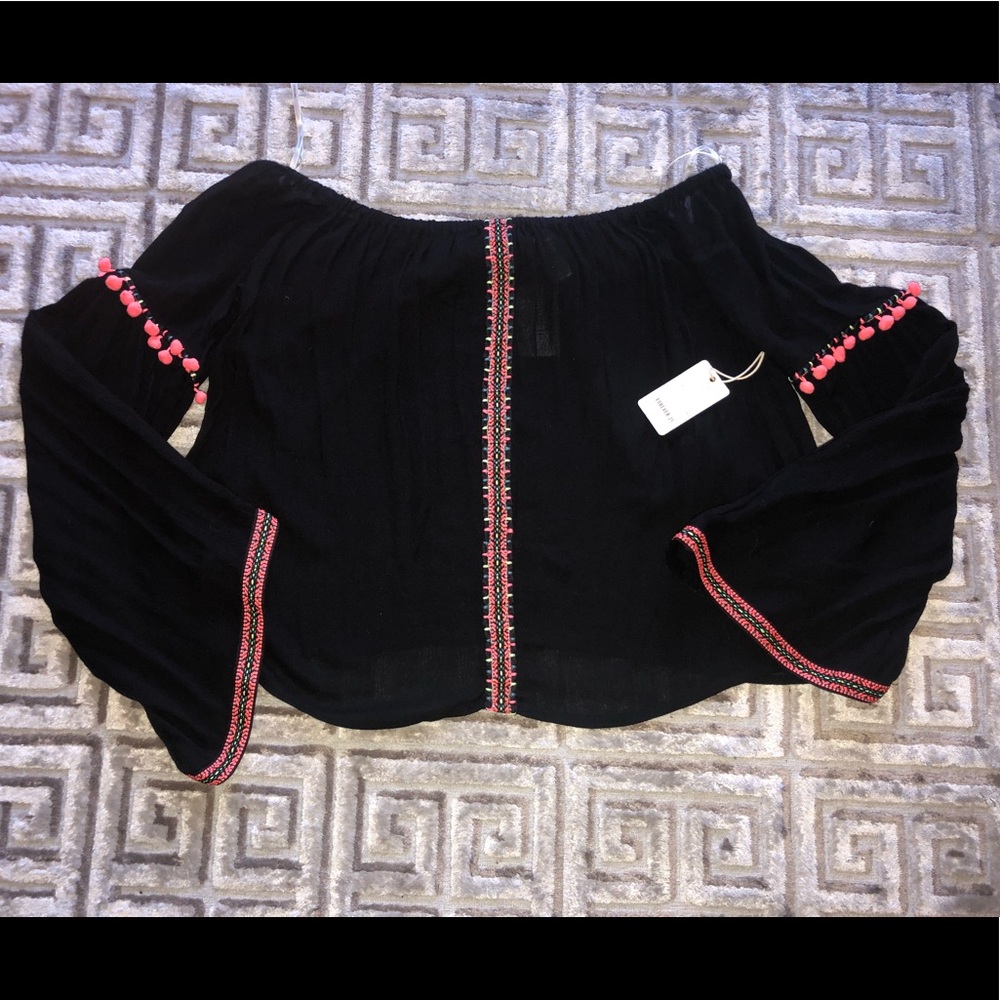 Forever 21 off the shoulder top